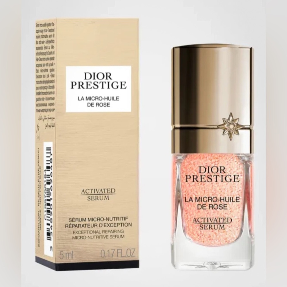 Dior Prestige La Micro-Huile de Rose Activated Serum / Dior capture day cream